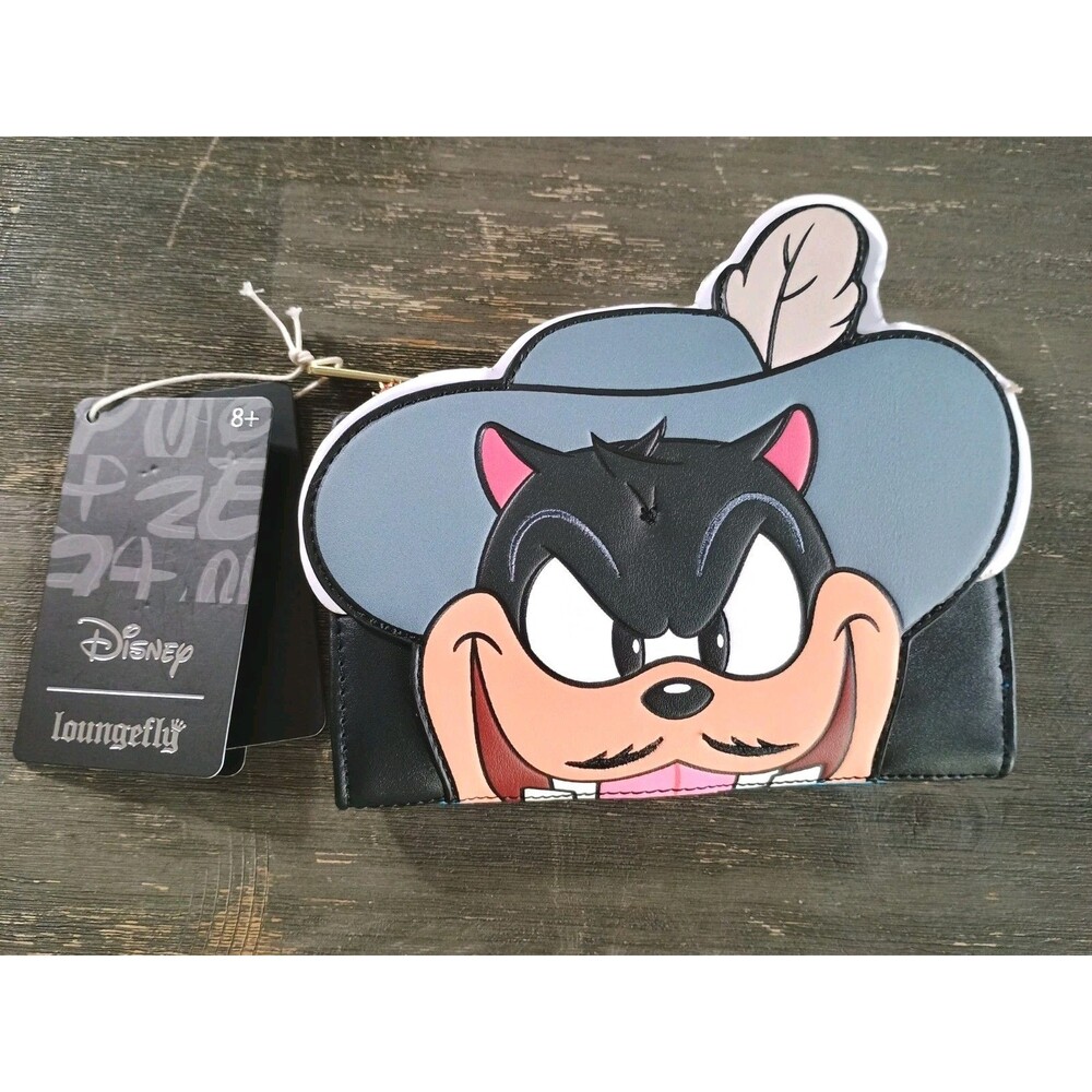 Loungefly Pete Three Musketeers Villain Wallet New